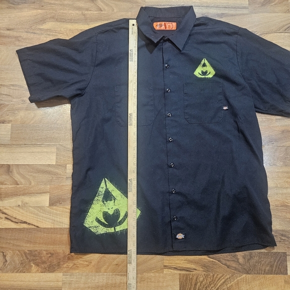 Dickies Over Kill Graphic Work Shirt Black Men’s 2XL - Picture 9 of 10